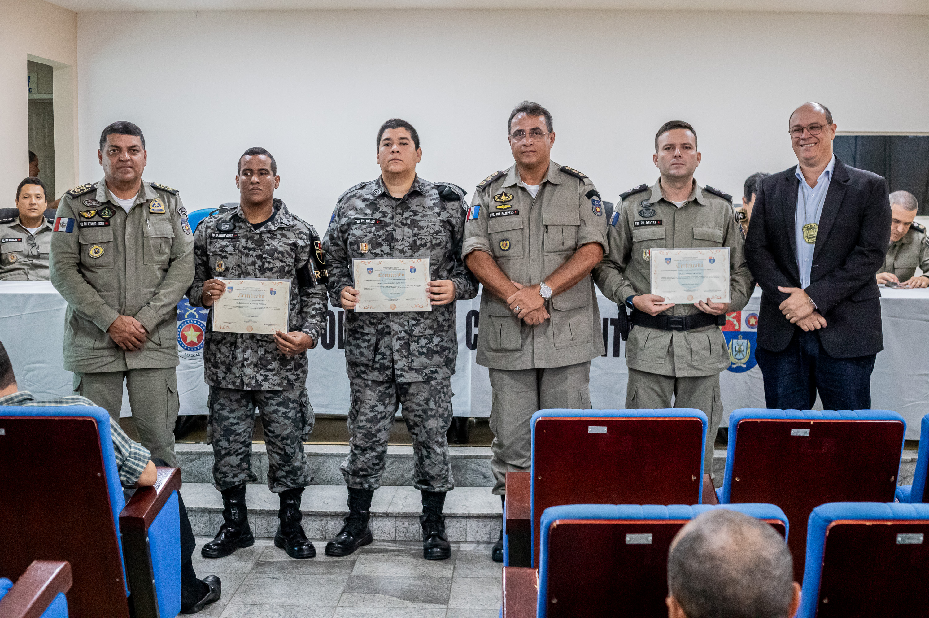 PMAL promove formatura do VI Curso Policial de Capacitacao Aquatica