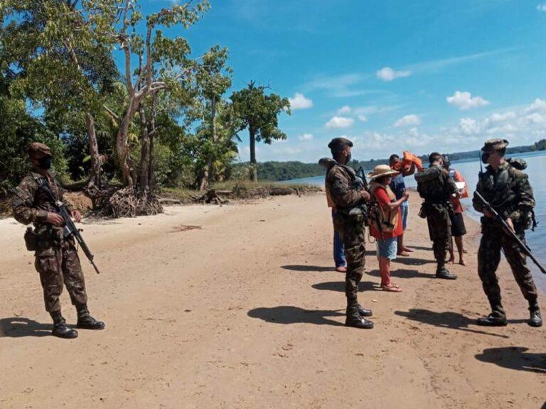 Operação na fronteira com a Guiana Francesa tem atuação da ABIN