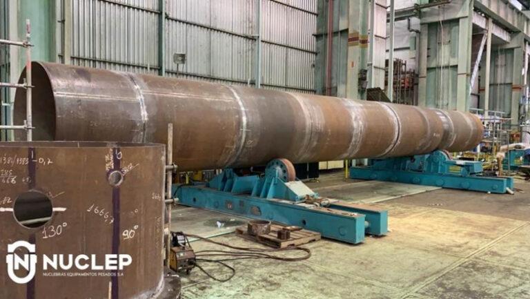 NUCLEP se prepara para entrega da  torre regeneradora de DEA para refinaria