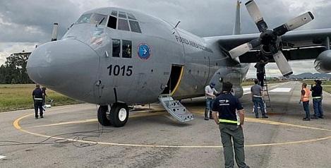 Avionics entrega Terceiro Hercules C-130 da Força Aérea Colombiana