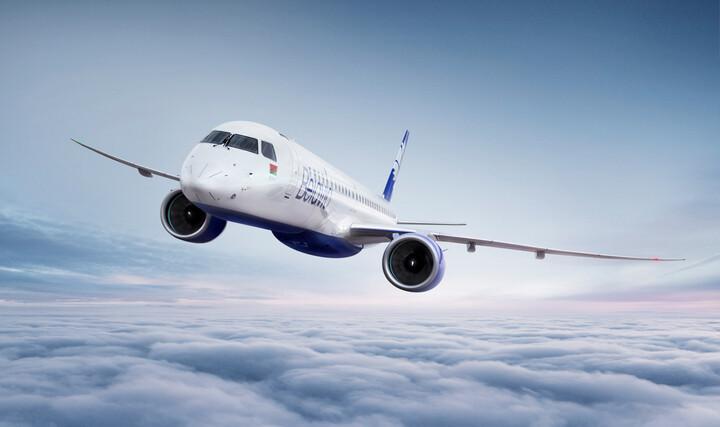 Belavia recebe o primeiro Embraer E195-E2