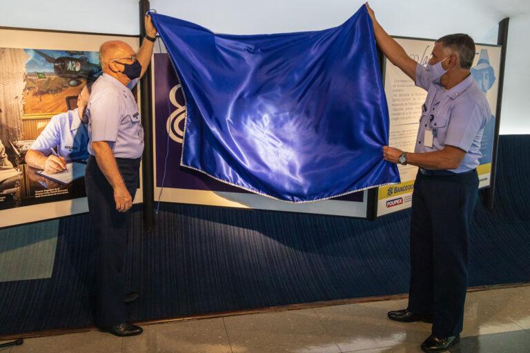 Exposição faz homenagem aos 80 anos do Comando da Aeronáutica.