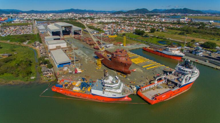 Estaleiro que construirá 4 navios da Marinha do Brasil muda de nome!