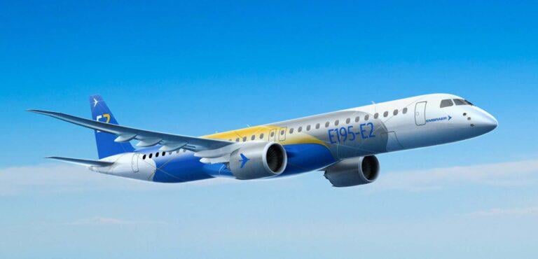 Embraer | A Congo Airways encomendou mais dois jatos E195-E2 