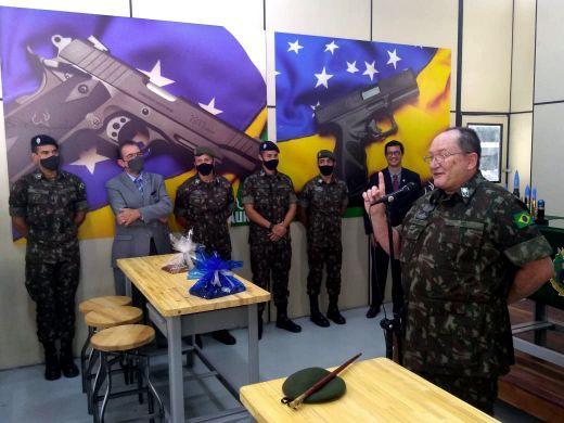 Novo Pavilhão de Instrução de Armamento da AMAN é inaugurado com apoio da CBC e TAURUS