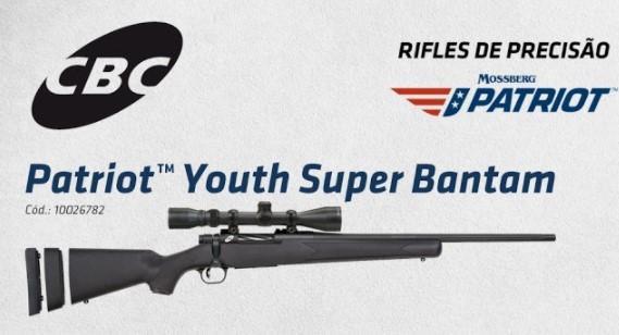 CBC traz ao Brasil os rifles de precisao Mossberg Patriot nos calibres .308 e 6,5