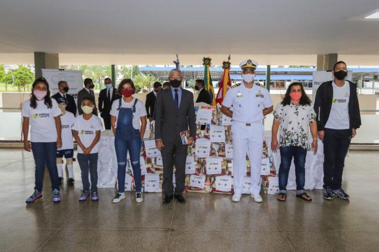 Kits alimentação beneficiam alunos do PROFESP
