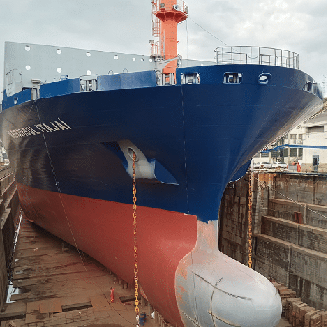 Emgepron: Navio Mercosul realiza docagem no AMRJ