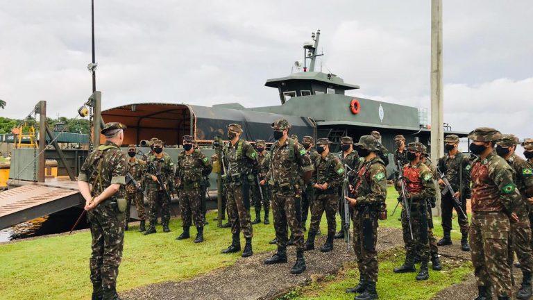 Tropas partem para São Gabriel da Cachoeira (AM) em apoio a Operação Amazônia 2021