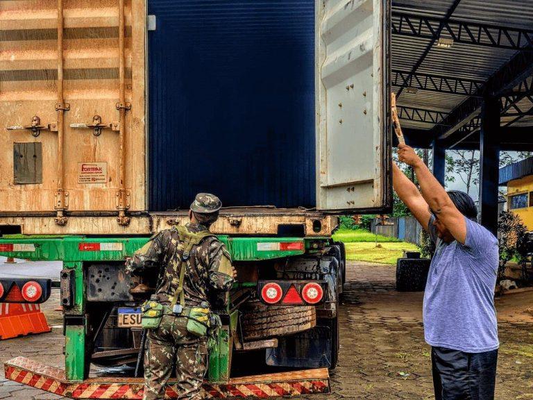 Comando Conjunto Norte realiza apreensões na faixa de fronteira
