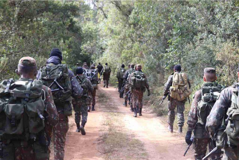 Pelotão de Operações Especiais realiza adestramento em combate não convencional