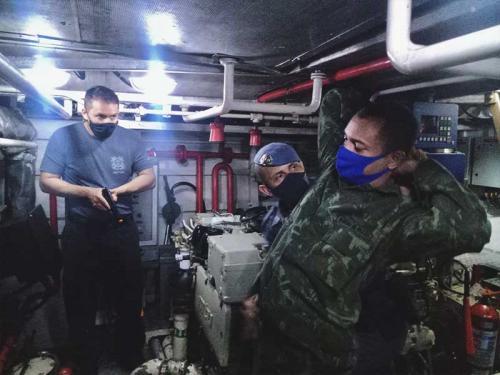 Comando do Grupamento de Patrulha Naval do Sul-Sudeste realiza Estágio Básico de Abordagem