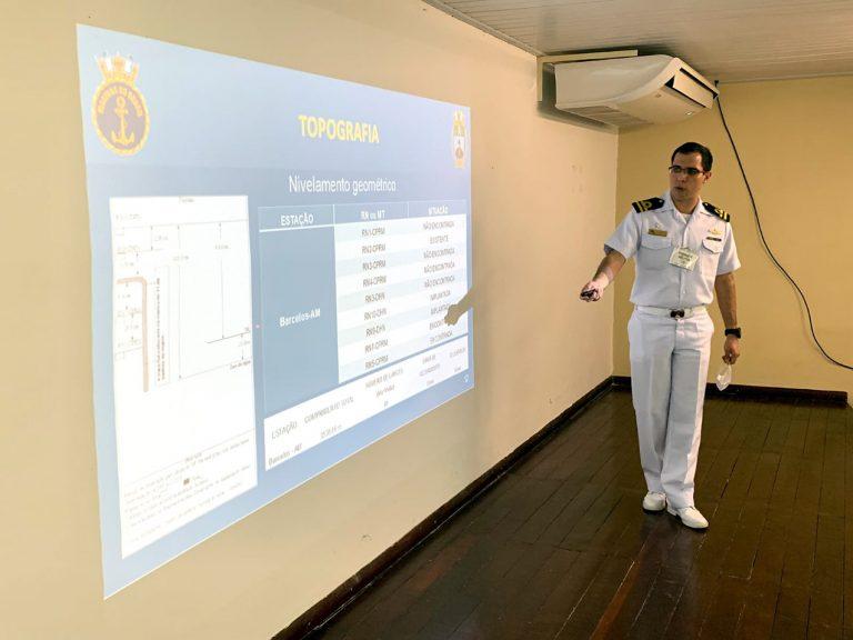 Centro de Hidrografia e Navegação do Noroeste faz apresentação no CECMA