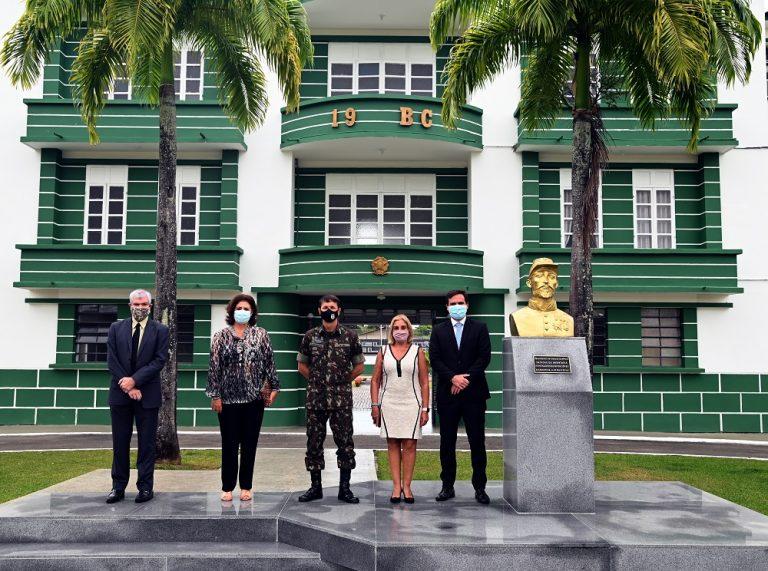 19° Batalhão de Caçadores recebe visita institucional de membros do Poder Judiciário