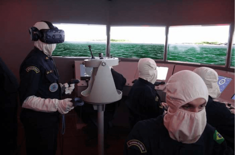 Marinha inaugura Simulador Integrado de Combate