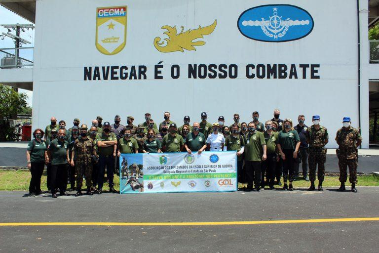 Visita de comitiva da Associação dos Diplomados da Escola Superior de Guerra