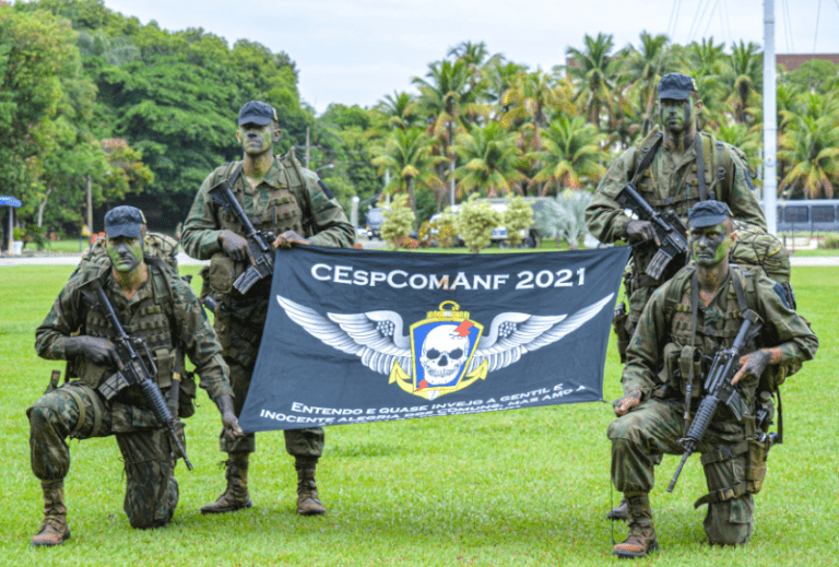 CIASC realiza Cerimônia de Conclusão do Curso Especial de Comandos Anfíbios 2021