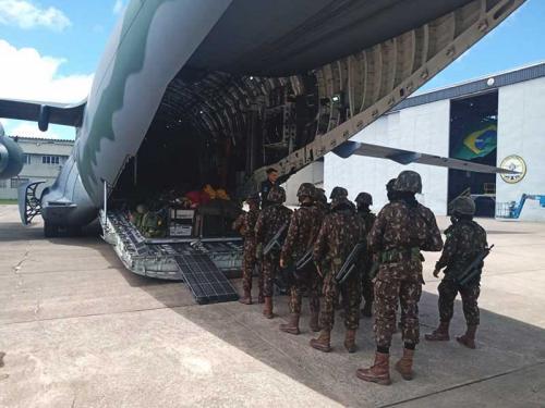Base Aérea Naval de São Pedro da Aldeia apoia Operação “Saci 2021”, do Exército Brasileiro