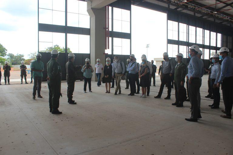 Base Aérea de Anápolis e a Comissão Coordenadora do Programa Aeronave de Combate recebem comitiva da SAAB