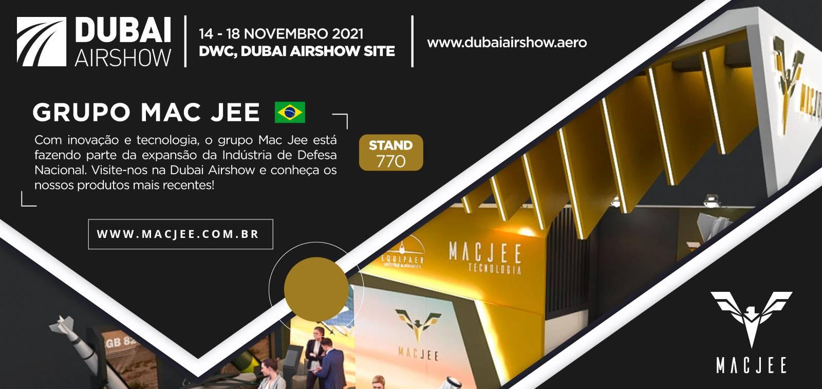 MAC JEE MARCA PRESENÇA EM FEIRA INTERNACIONAL NOS EMIRADOS ÁRABES