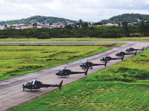 BAeNSPA presta apoio ao Estágio Prático da Pilotagem Tática do CIAVEX
