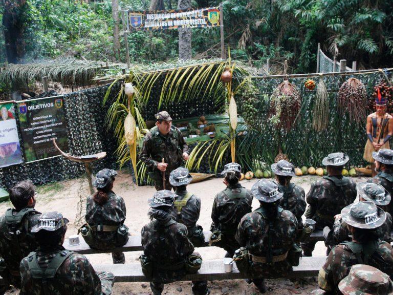 Brigada Lobo D’Almada realiza Estágio de Adaptação à Vida na Selva para civis