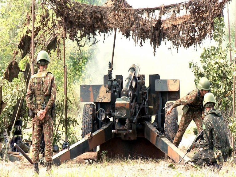 Comando Militar do Oeste conduz treinamento da função de combate fogos