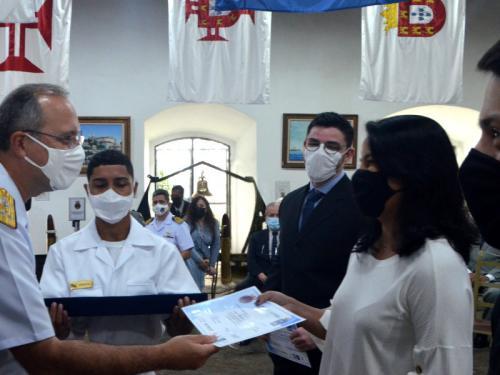 Comando do 1º Distrito Naval e Soamar-Rio entregam Prêmio de Redação Amazônia Azul