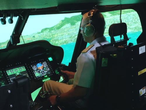 Simulador de Voo das Aeronaves SH-16 SEAHAWK é transferido para o Setor Operativo
