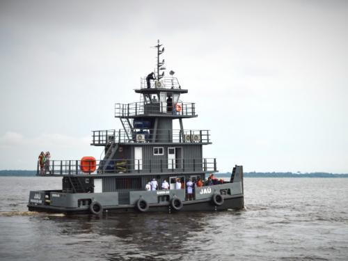 Com9ºDN inaugura embarcação que prestará apoio aos navios do Comando da Flotilha do Amazonas