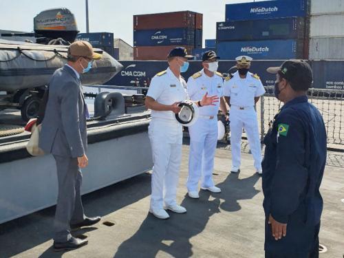 NPaOc “Amazonas” participa de demonstração operativa com navios das Marinhas integrantes da “Grand African NEMO 2021”