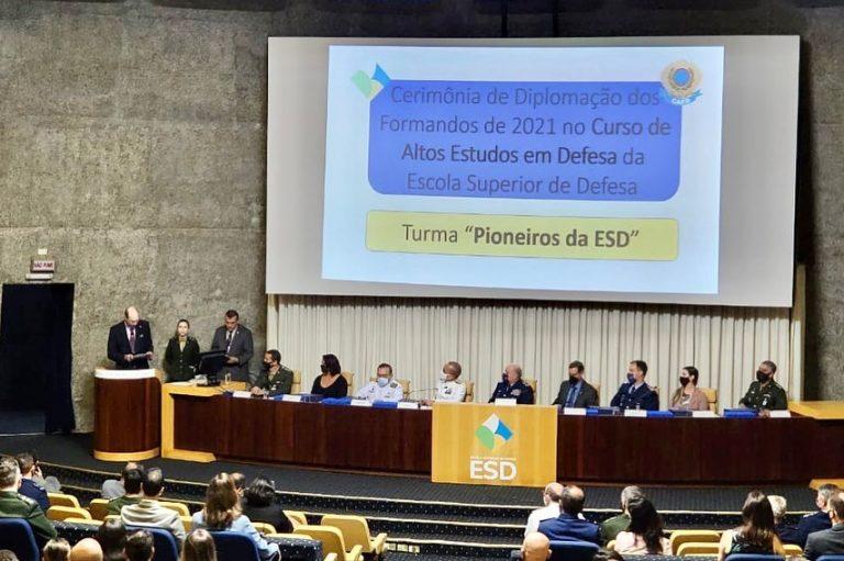 Escola Superior de Defesa encerra o Curso de Altos Estudos em Defesa (CAED) edição 2021