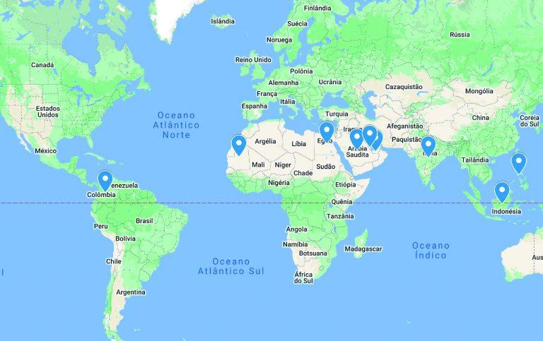 APEX-BR, MD, MRE E ABIMDE DEFINEM  PAÍSES-ALVO DO CONVÊNIO 2022-2023