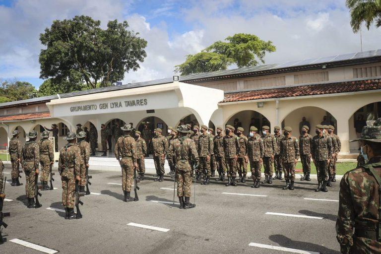 Solenidade marca fim de mapeamento topográfico em área de nova Escola de Sargentos