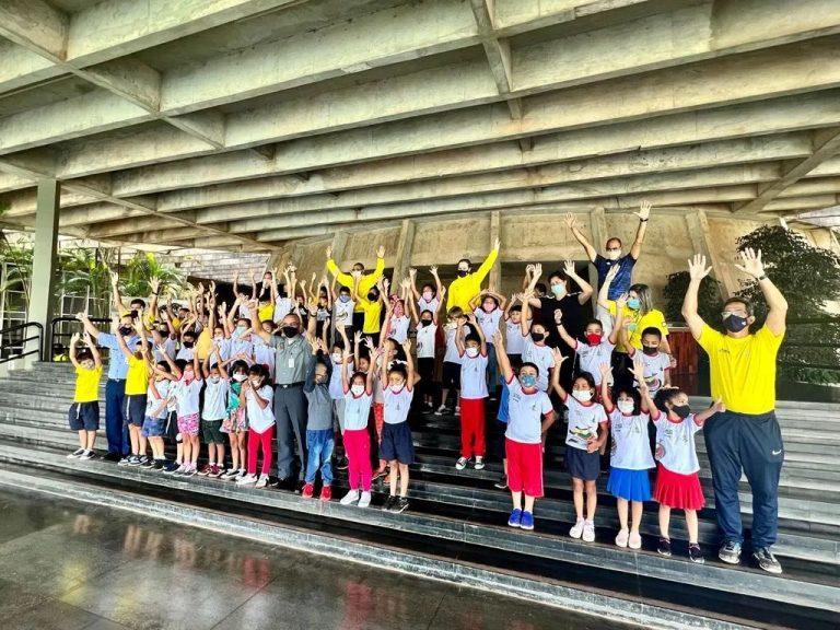 A Escola Superior de Defesa recebe alunos de escolas públicas para o PROFESP 2022