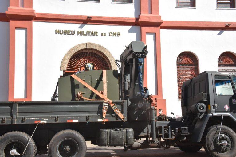 AEL Sistemas doa simulador do Blindado Guarani para o Museu Militar do CMS
