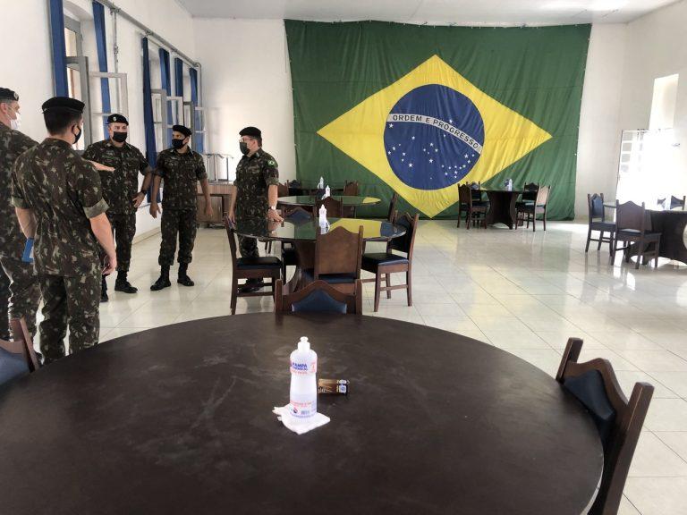 Bateria recebe visita de inspeção da 3ª Bda C Mec