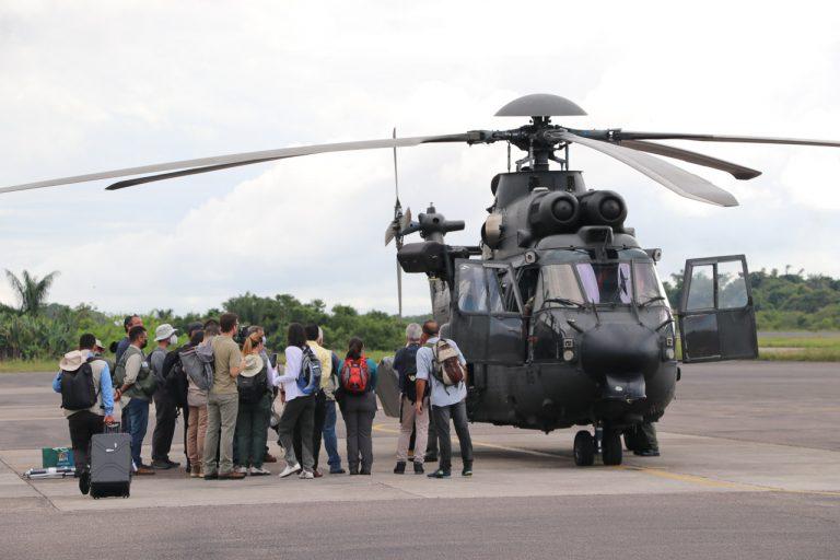 Exército apoia visita técnica a observatório na Amazônia