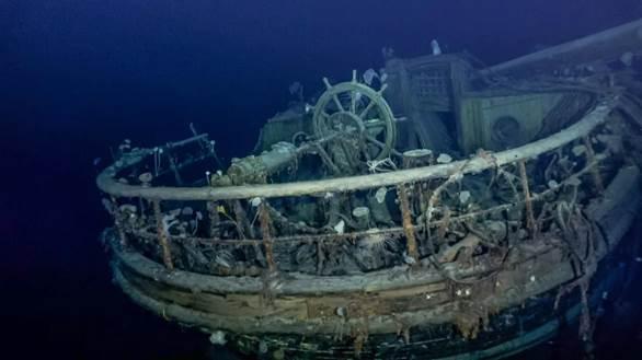 Veículo subaquático da Saab encontra o barco Endurance naufragado na Antártida