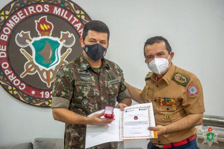 Depósito de Suprimentos recebe diploma Amigo dos Bombeiros do Ceará