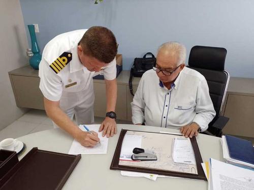 Marinha assina Plano de Trabalho para instalação de Patromoria Avançada em Maragogi (AL)