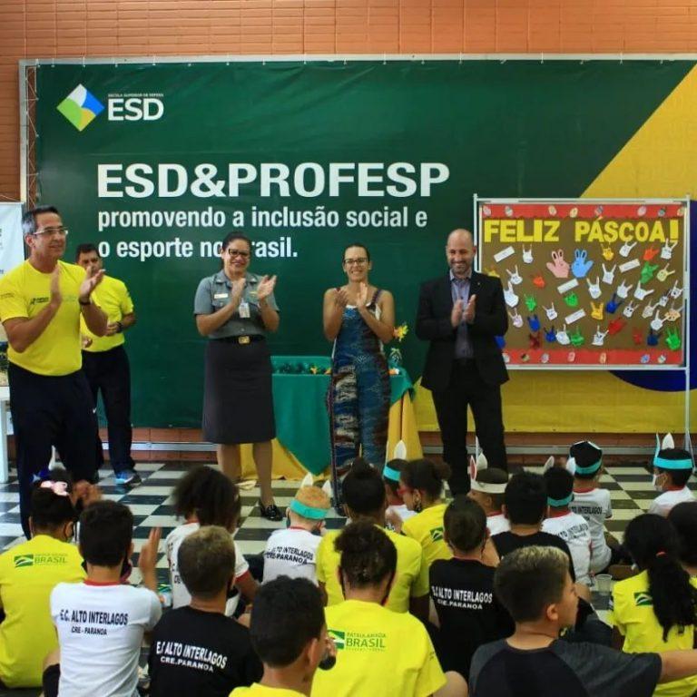 PROFESP-ESD comemora a páscoa para crianças e adolescentes