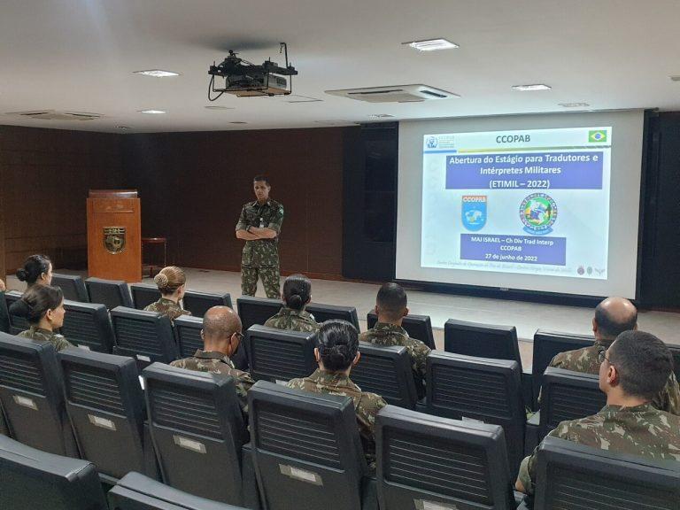 Conferência dos Exércitos Americanos realiza Estágio de Tradutores e Intérpretes Militares
