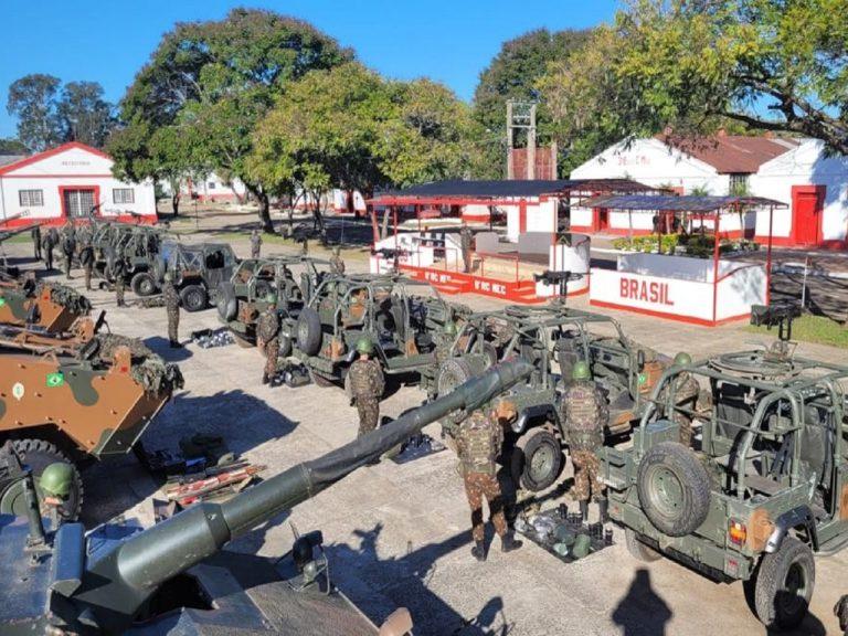 Regimento Força de Prontidão Sul realiza apronto operacional