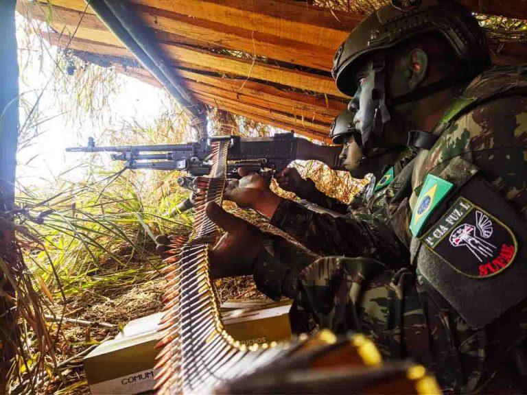 Batalhão demonstra o poder de combate da Arma de Infantaria