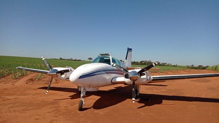 Força Aérea intercepta aeronave carregada com 500 kg de drogas