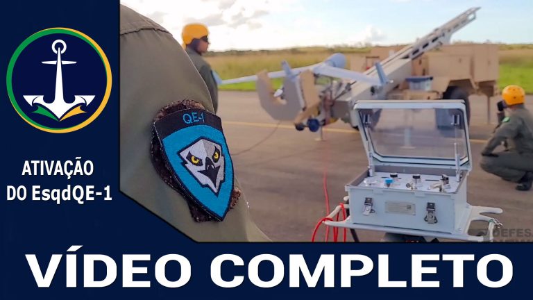 Marinha do Brasil realiza cerimônia de ativação do 1º Esquadrão de Aeronaves Remotamente Pilotadas em São Pedro da Aldeia