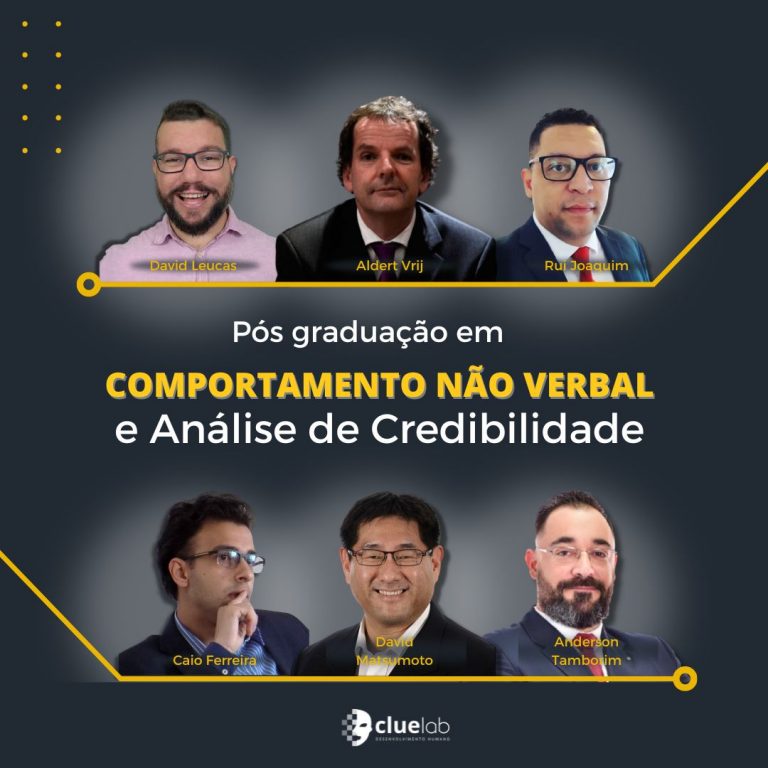 Especialização em Comportamento não Verbal e Análise de Credibilidade