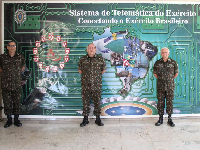 Centro Integrado de Telemática do Exército recebe o Chefe do Departamento de Ciência e Tecnologia