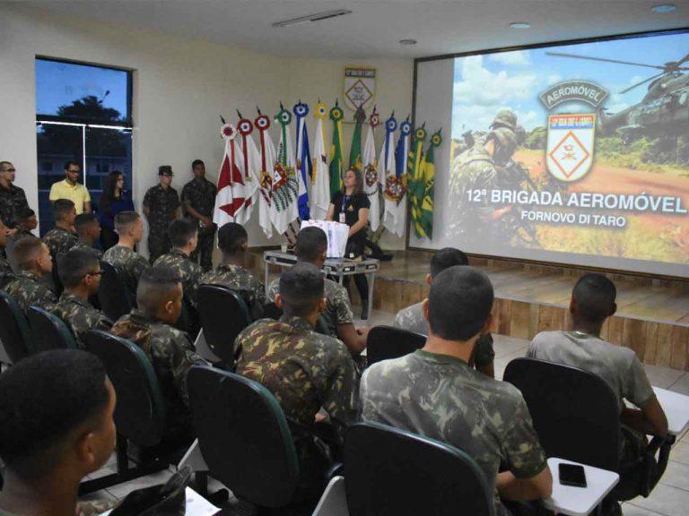 6º Batalhão de Infantaria Leve realiza palestra sobre Valorização da Vida